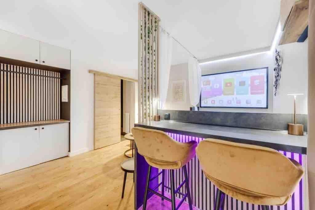Appartement Panorama - A Seulement 15 Minutes Des Champs-Elysees Clichy Exterior foto